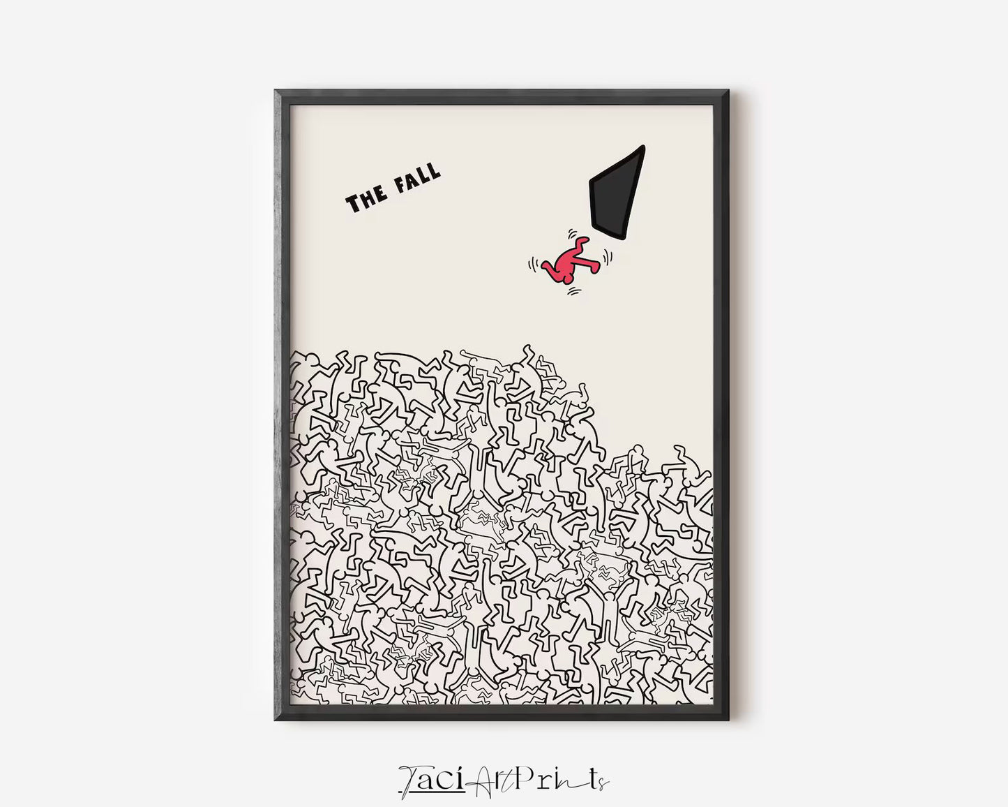'The Fall' by Keith Haring