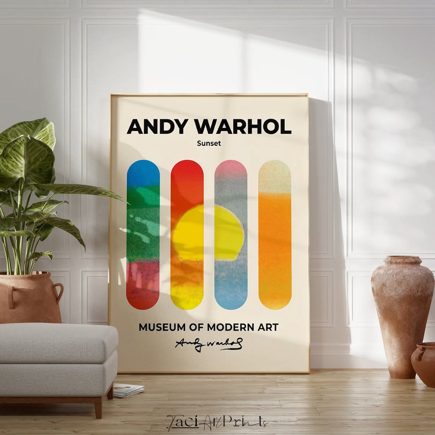 'Sunset' Andy Warhol