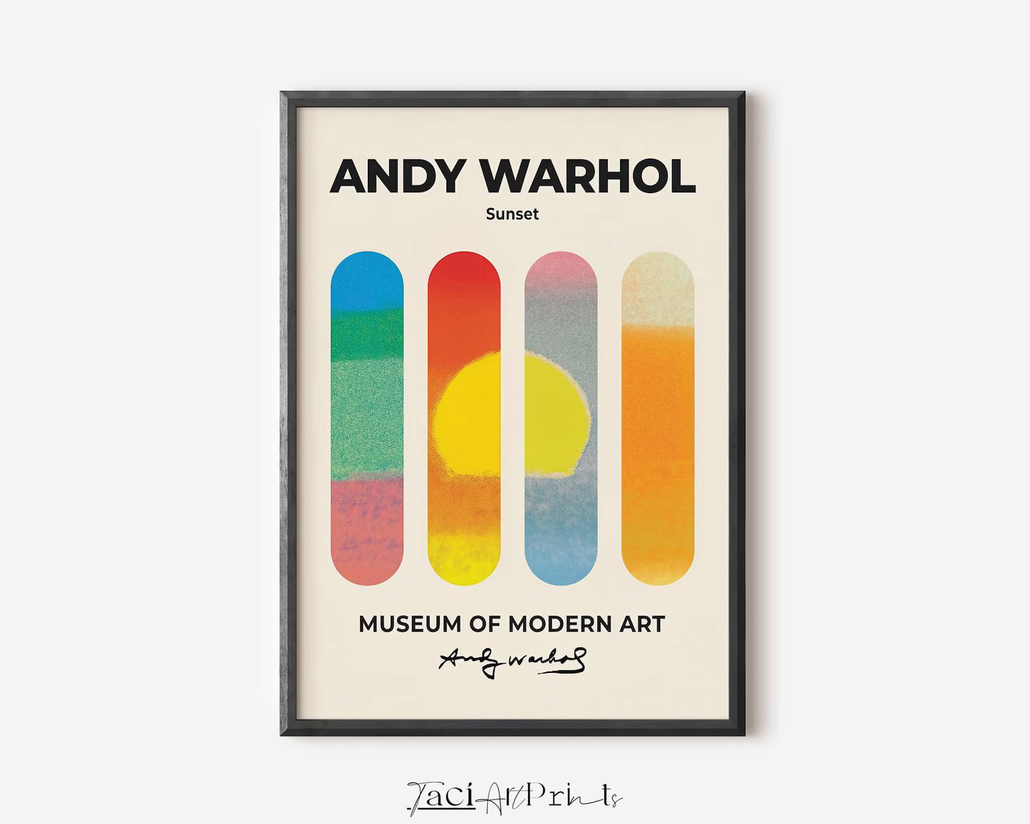 'Sunset' Andy Warhol