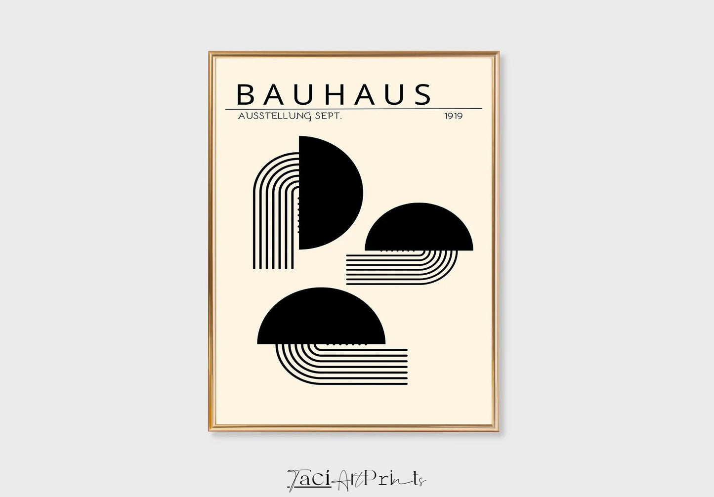 Black and White Bauhaus