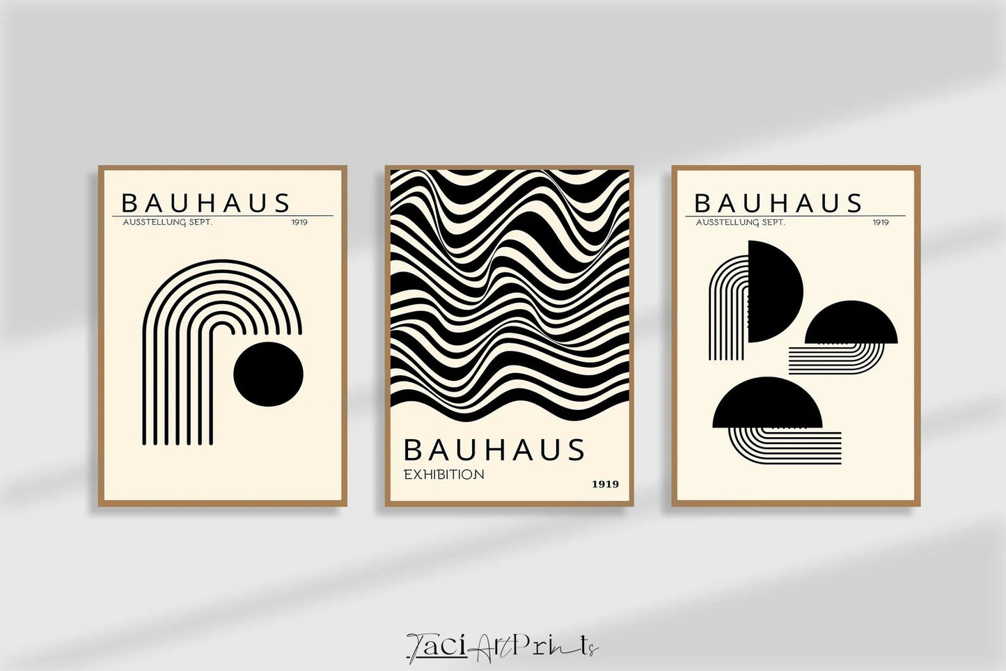 Black and White Bauhaus