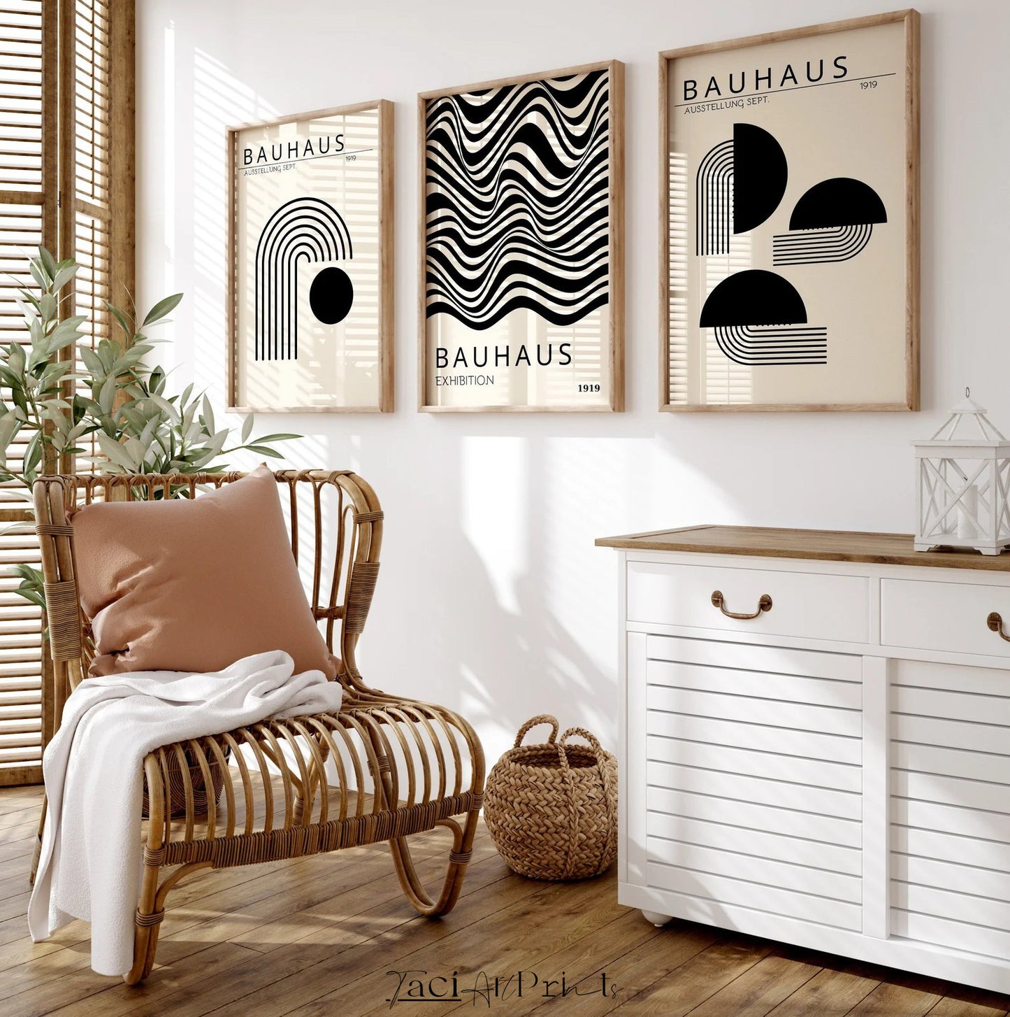 Black and White Bauhaus