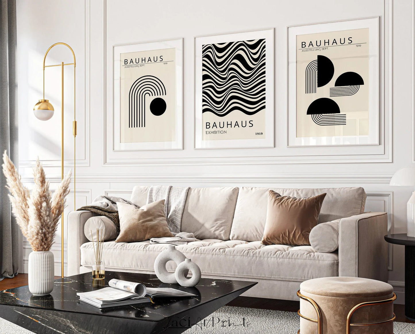 Black and White Bauhaus