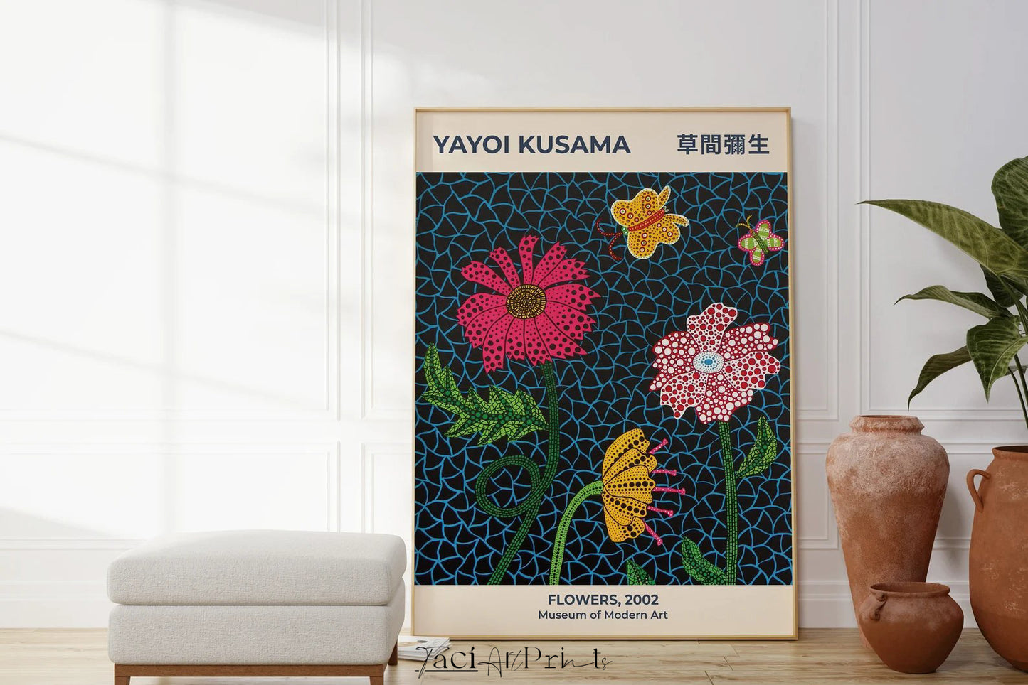 'Flowers, 2002' Inspired by Yayoi Kusama