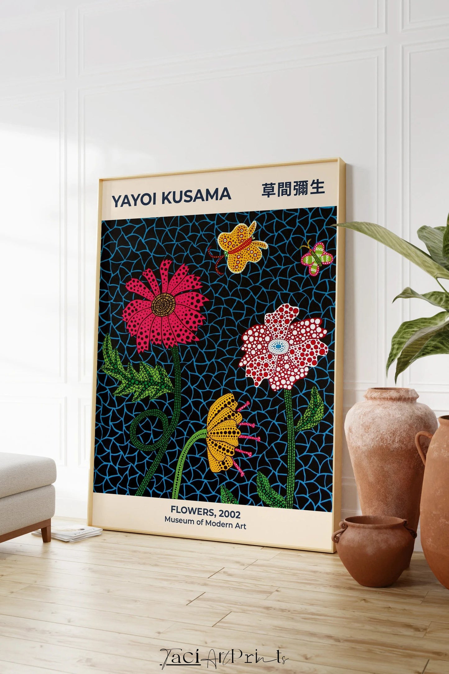 'Flowers, 2002' Inspired by Yayoi Kusama
