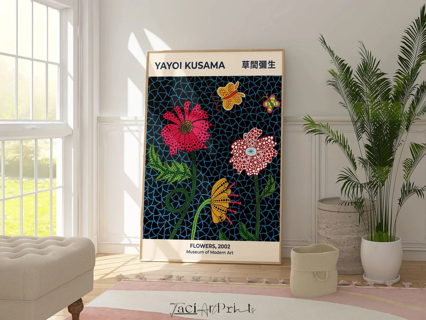 'Flowers, 2002' Inspired by Yayoi Kusama