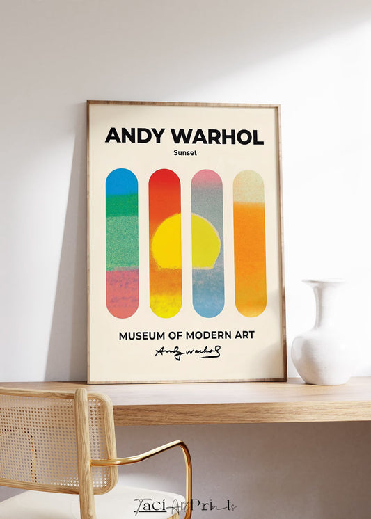 'Sunset' Andy Warhol