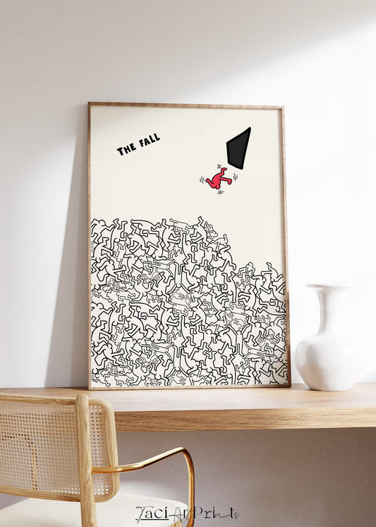 'The Fall' by Keith Haring