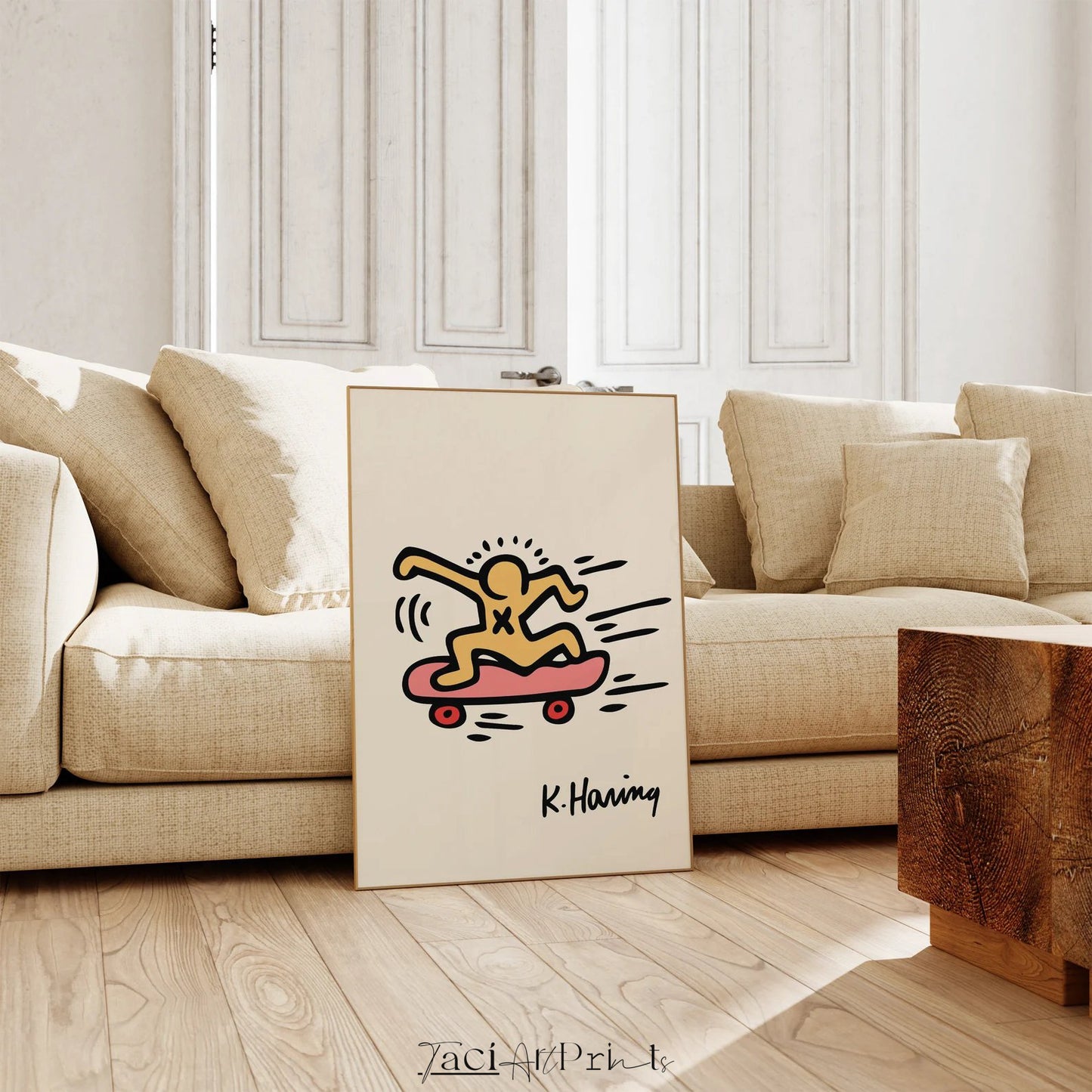 'Skateboard' by Keith Haring
