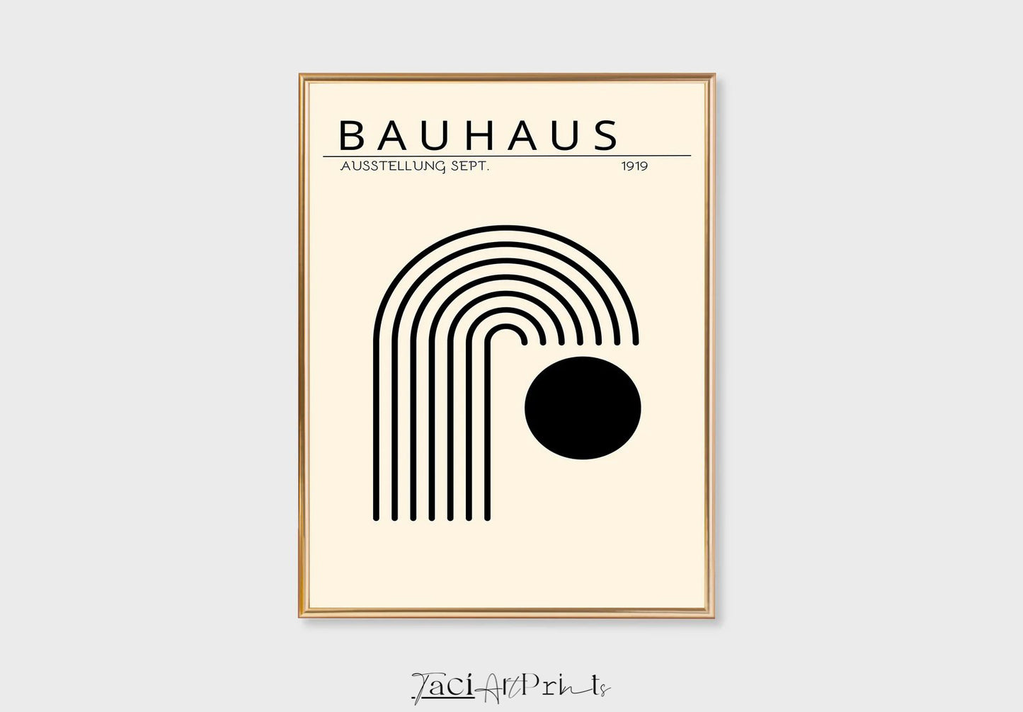 Black and White Bauhaus